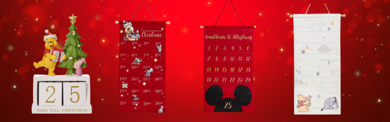Disney Countdown Decorations and Christmas Advents